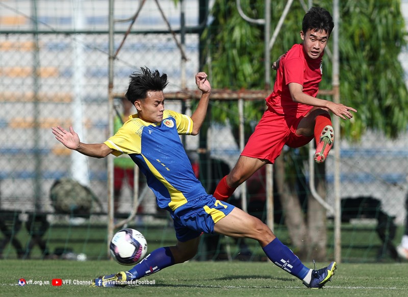 Phú Yên giành chiến thắng thuyết phục 3-0 trước trẻ CAND. Ảnh: VFF
