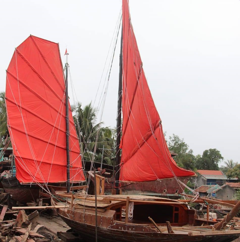 Quảng Ninh: Truyền nhân đời thứ 17 đóng thuyền buồm chạy ngược gió