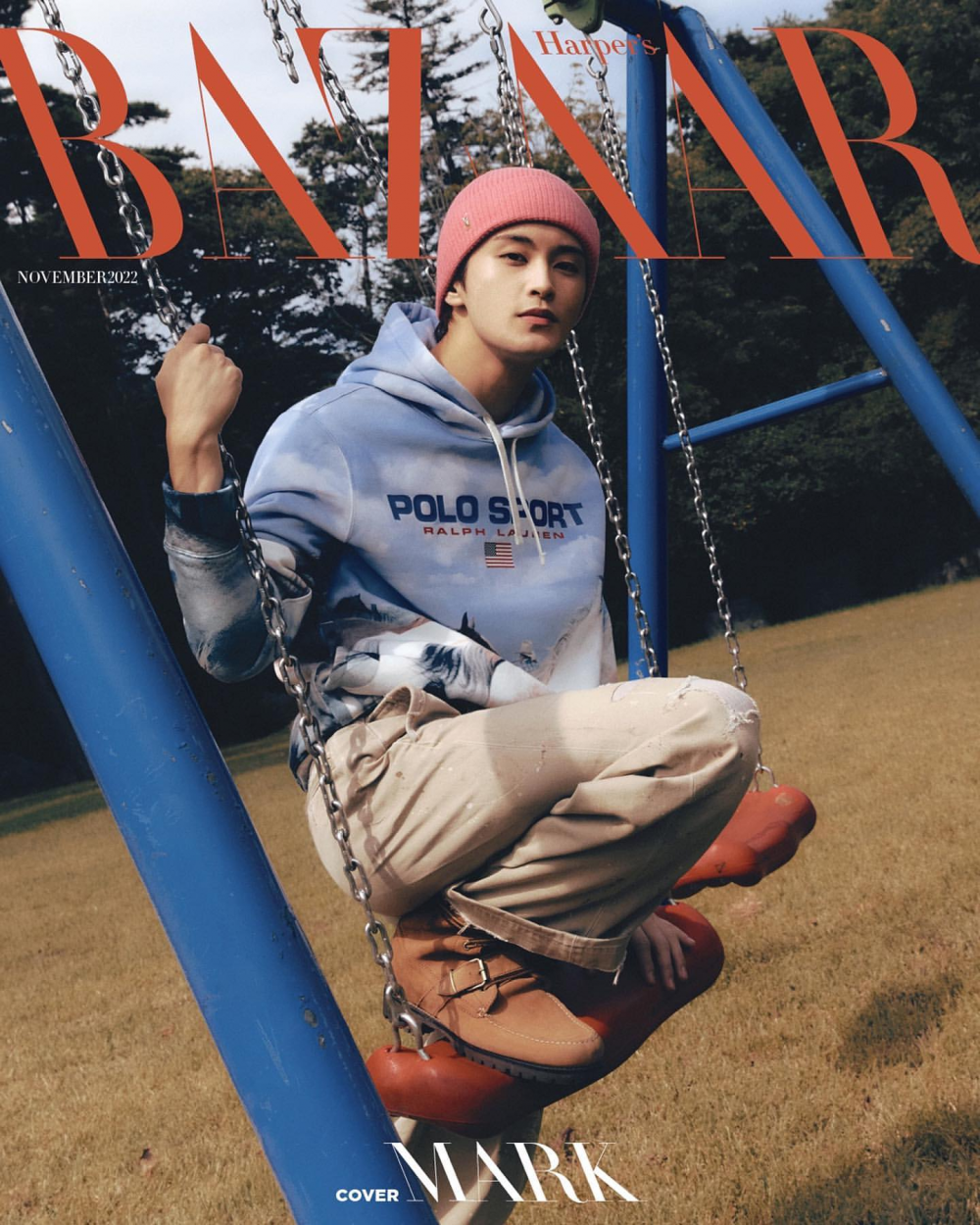 Mark (NCT) sẽ xuất hiện trên trang bìa của tạp chí Harper's Bazaar, đồng thời trở thành đại sứ của Polo Ralph Lauren. Ảnh: Instagram