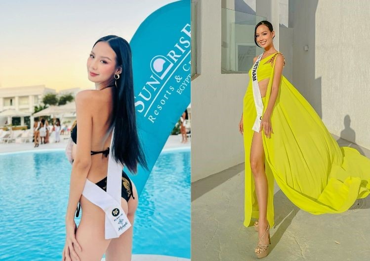 Đại diện Việt Nam luôn nằm top những nhân tố tiềm năng cho chiếc vương miện Miss Intercontinental 2022. Ảnh: FBNV