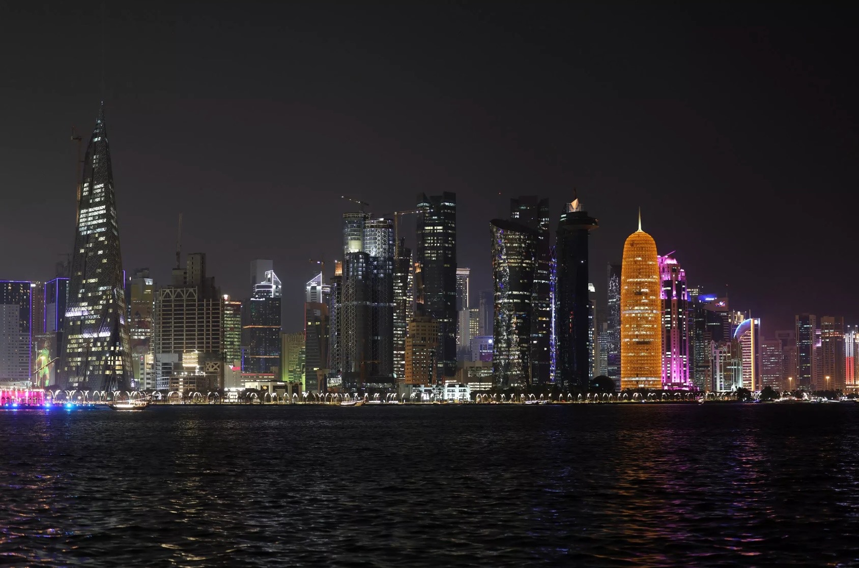 Giá phòng tại thủ đô Doha của Qatar có thể lên tới hàng nghìn USD một đêm. Ảnh: AFP
