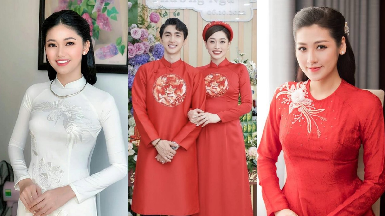 Người đặc biệt đứng sau loạt áo dài ăn hỏi của dàn hoa hậu, á hậu Việt