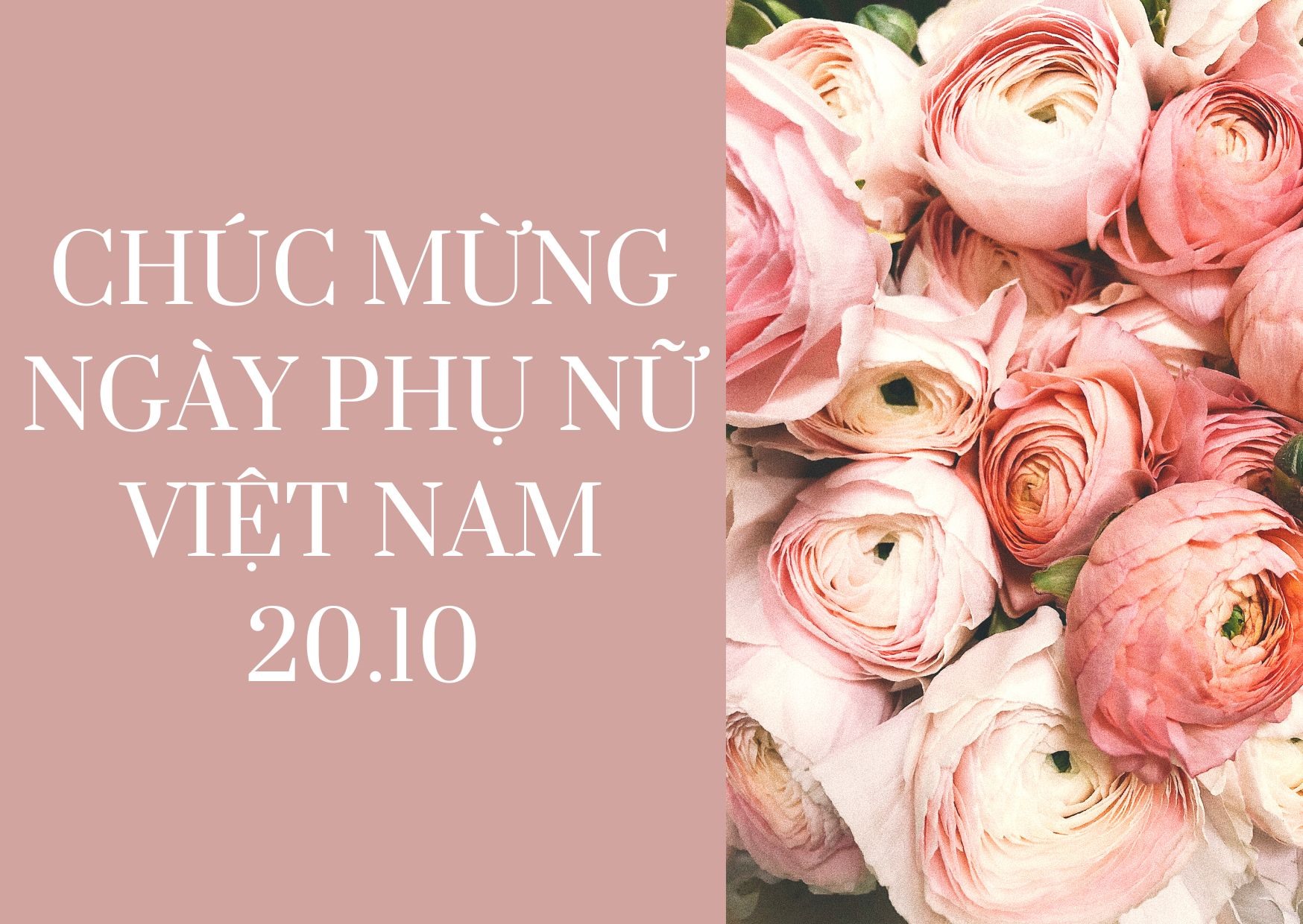 Hãy gửi tới mẹ những lời chúc chân thành nhất vào ngày Phụ nữ Việt Nam 20.10. Ảnh: Canva