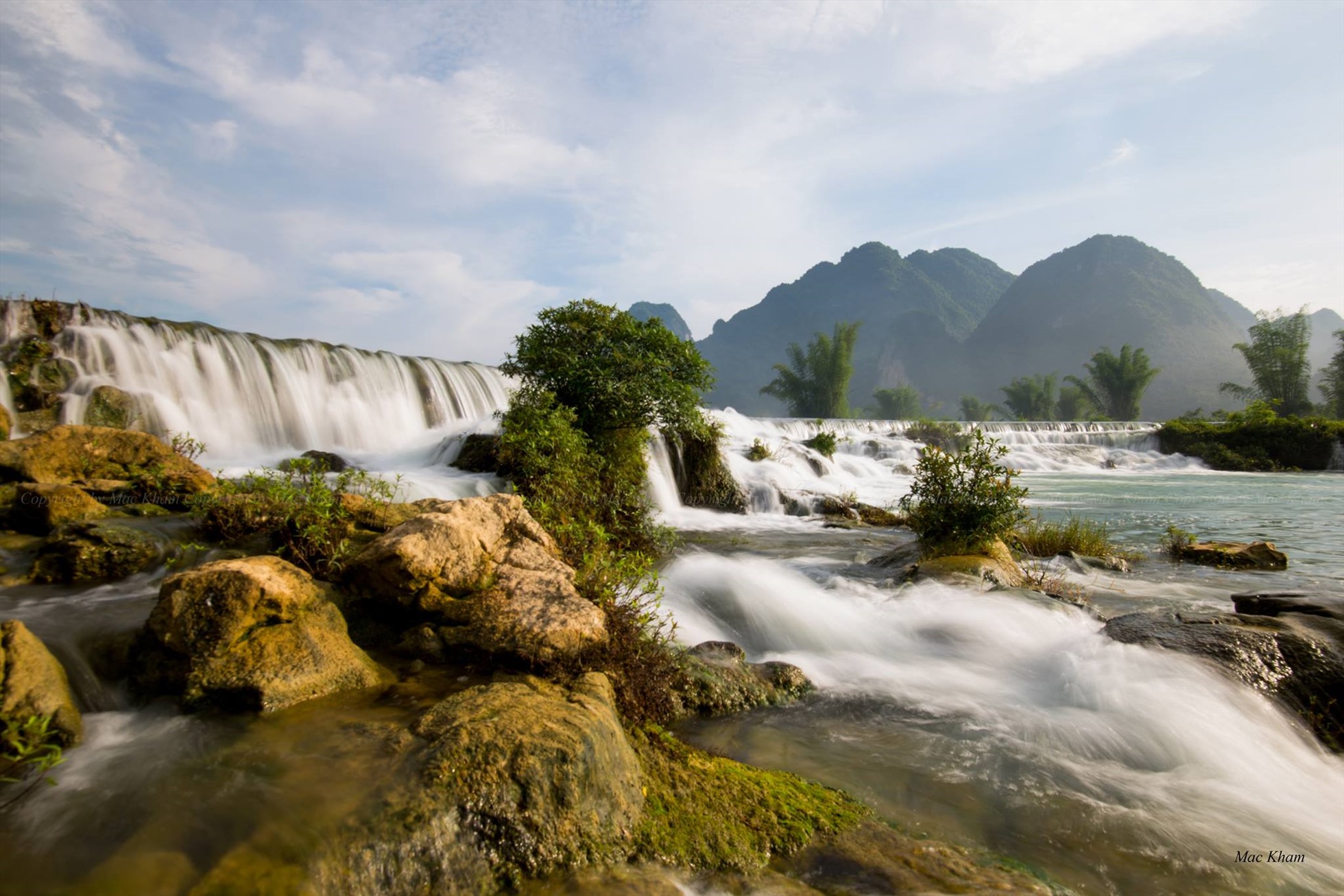 Thác Bản Giốc. Ảnh: Mác Kham