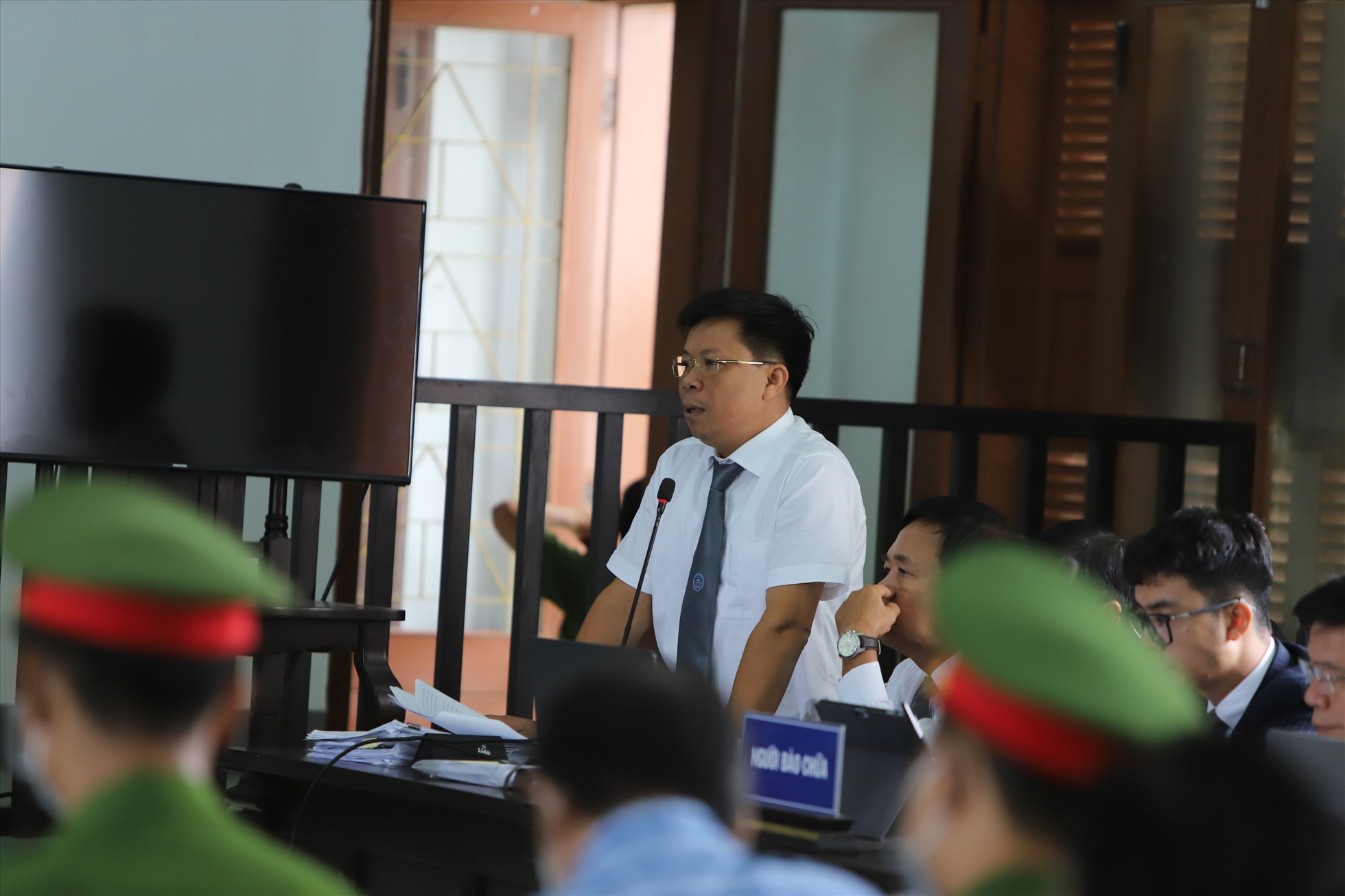 Luật sư Lê Văn Thiệp – người bào chữa cho ông Nguyễn Chí Hiến.