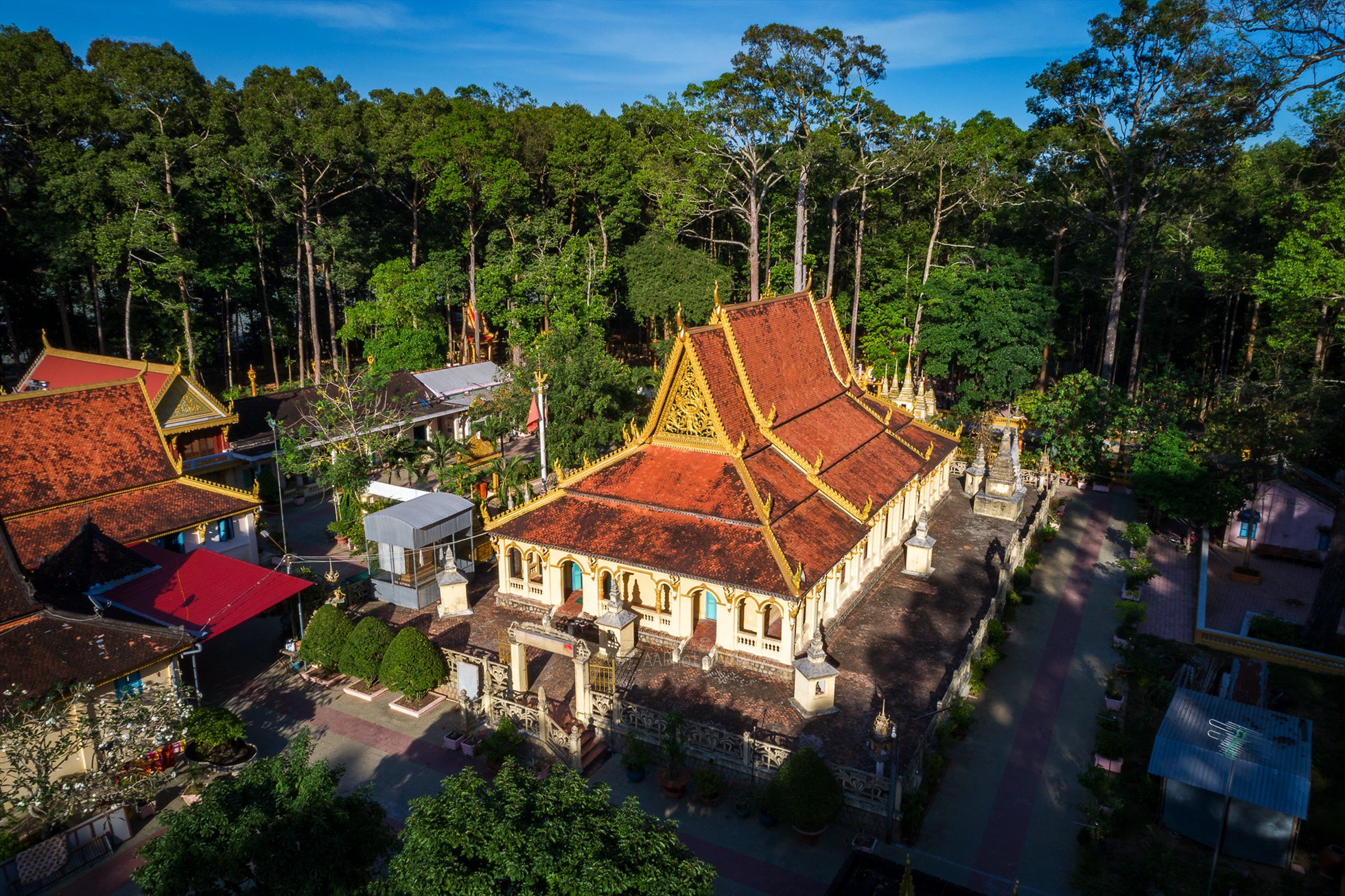 Chùa Âng. Ảnh: Thám hiểm Mekong