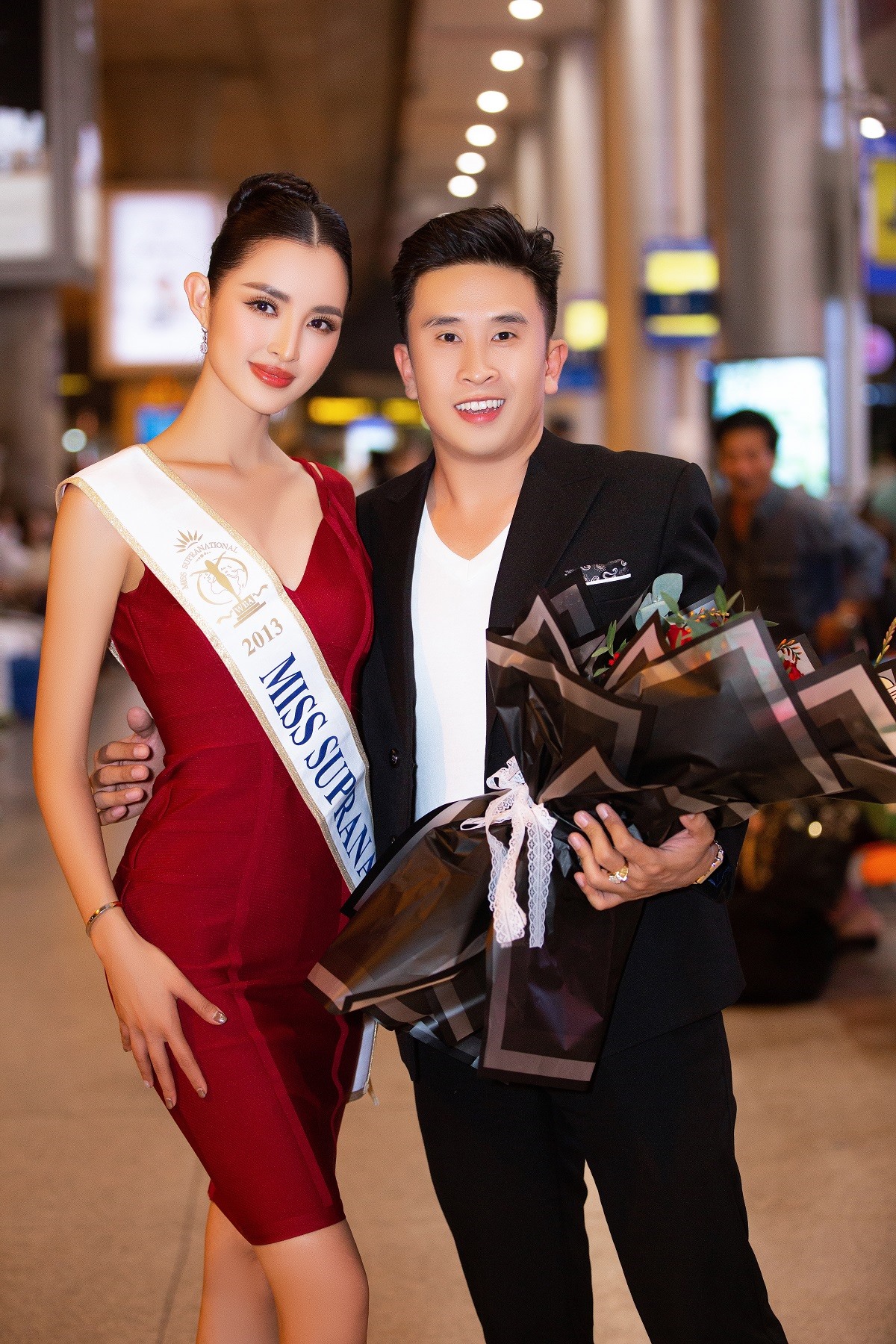 Chia sẻ cảm xúc trước khi đồng hành cùng thí sinh tại vòng chung kết và đăng quang, Hoa hậu siêu quốc gia 2013 nói: “Tôi cũng rất vui và hồi hộp chờ đợi Vòng chung kết Hoa hậu Biển đảo Việt Nam 2013 sẽ được tổ chức tại Khu du lịch Quốc tế Tuần Châu. Hồi đầu tháng 10, khi chứng kiến công tác chuẩn bị và sân khấu hoành tráng của vòng bán kết, tôi đã rất ngạc nhiên vì sân khấu quá hoành tráng và quy mô, tôi tin rằng Miss Sea Island Vietnam 2022 sẽ rất thành công”.