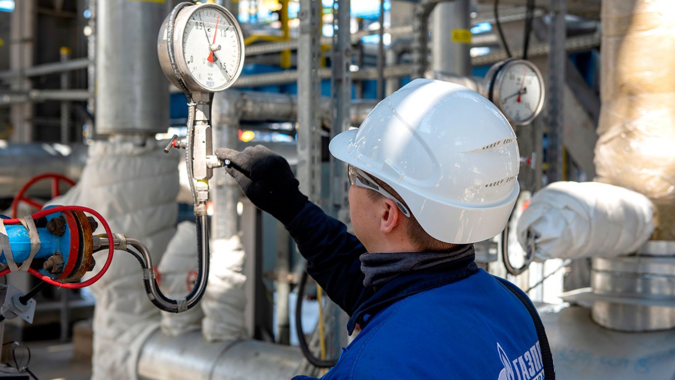 Giá khí đốt ở Châu Âu tăng vọt trong bối cảnh nguồn cung khan hiếm. Ảnh: Gazprom