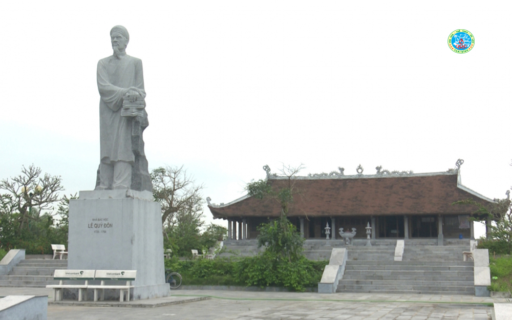 Khu Lưu niệm Nhà bác học Lê Qúy Đôn Ảnh: Du lịch Thái Bình