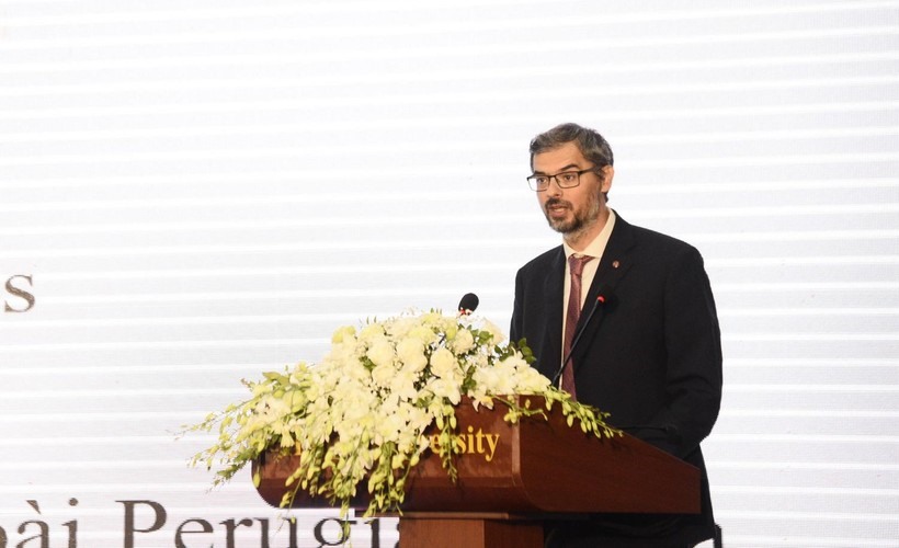 GS.Valerio De Cesaris - Hiệu trưởng Trường Đại học dành cho người nước ngoài Perugia.