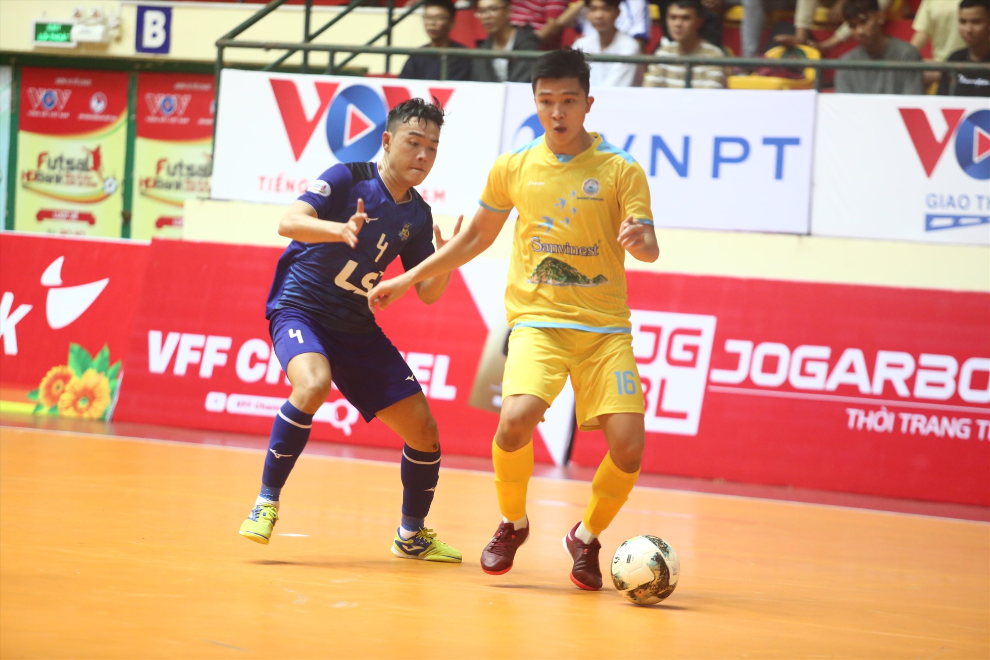 Thái Sơn Nam phô diễn sức mạnh ở ngày ra quân giải futsal vô địch quốc gia 2022. Ảnh: VFF