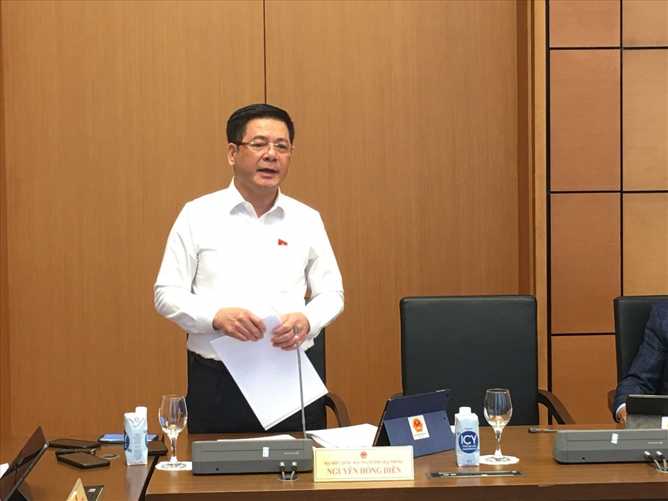Bộ trưởng Nguyễn Hồng Diên. Ảnh: Cường Ngô