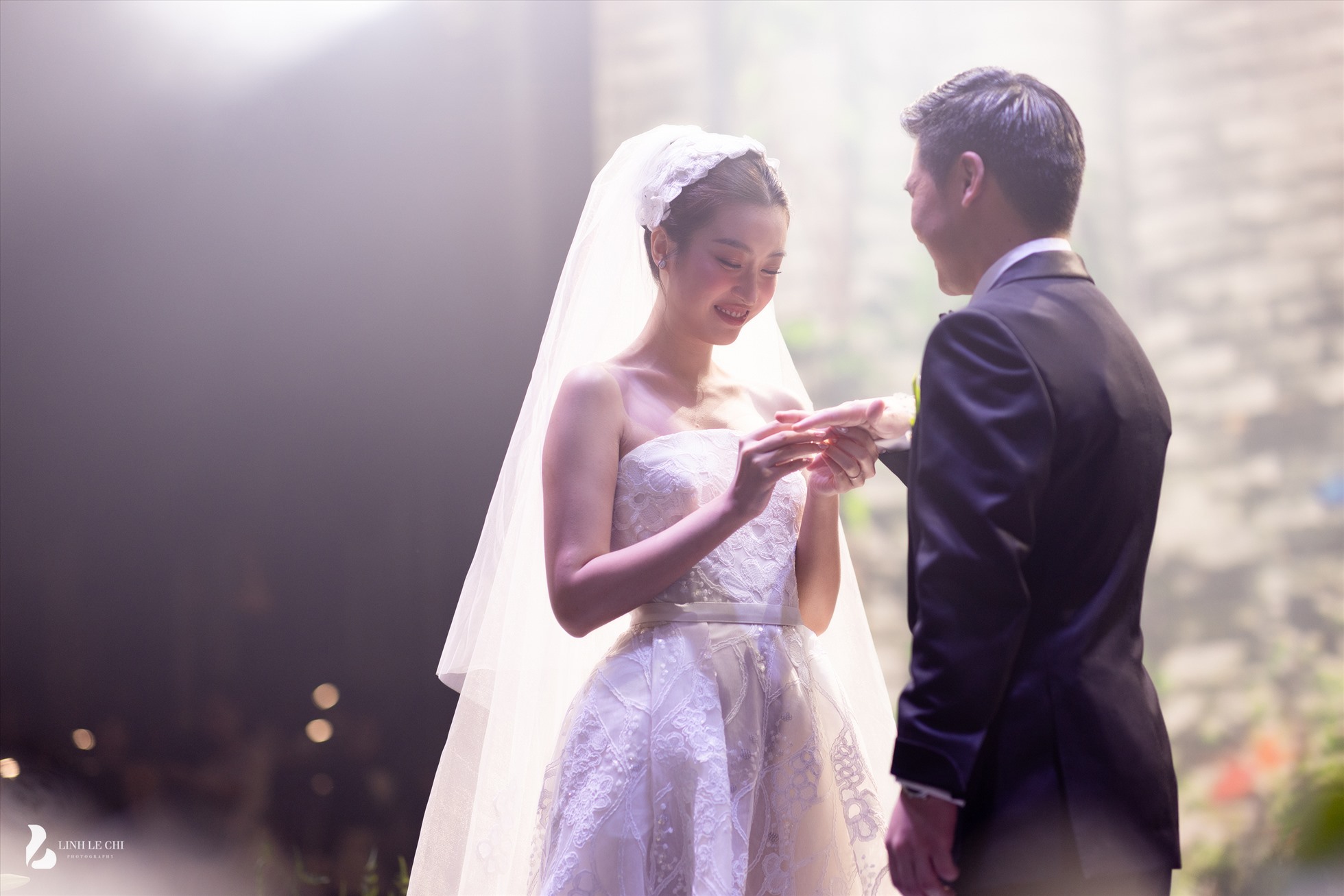 Một vài hình ảnh trong lễ cưới lãng mạn của Đỗ Mỹ Linh. Ảnh: NVCC.