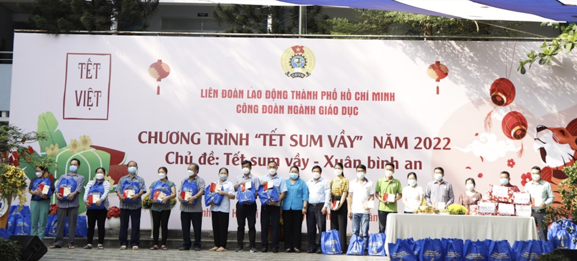 Công đoàn ngành Giáo dục Thành phố Hồ Chí Minh tổ chức chương trình “Tết sum vầy” năm 2022 với chủ đề : Tết sum vầy – Xuân bình an