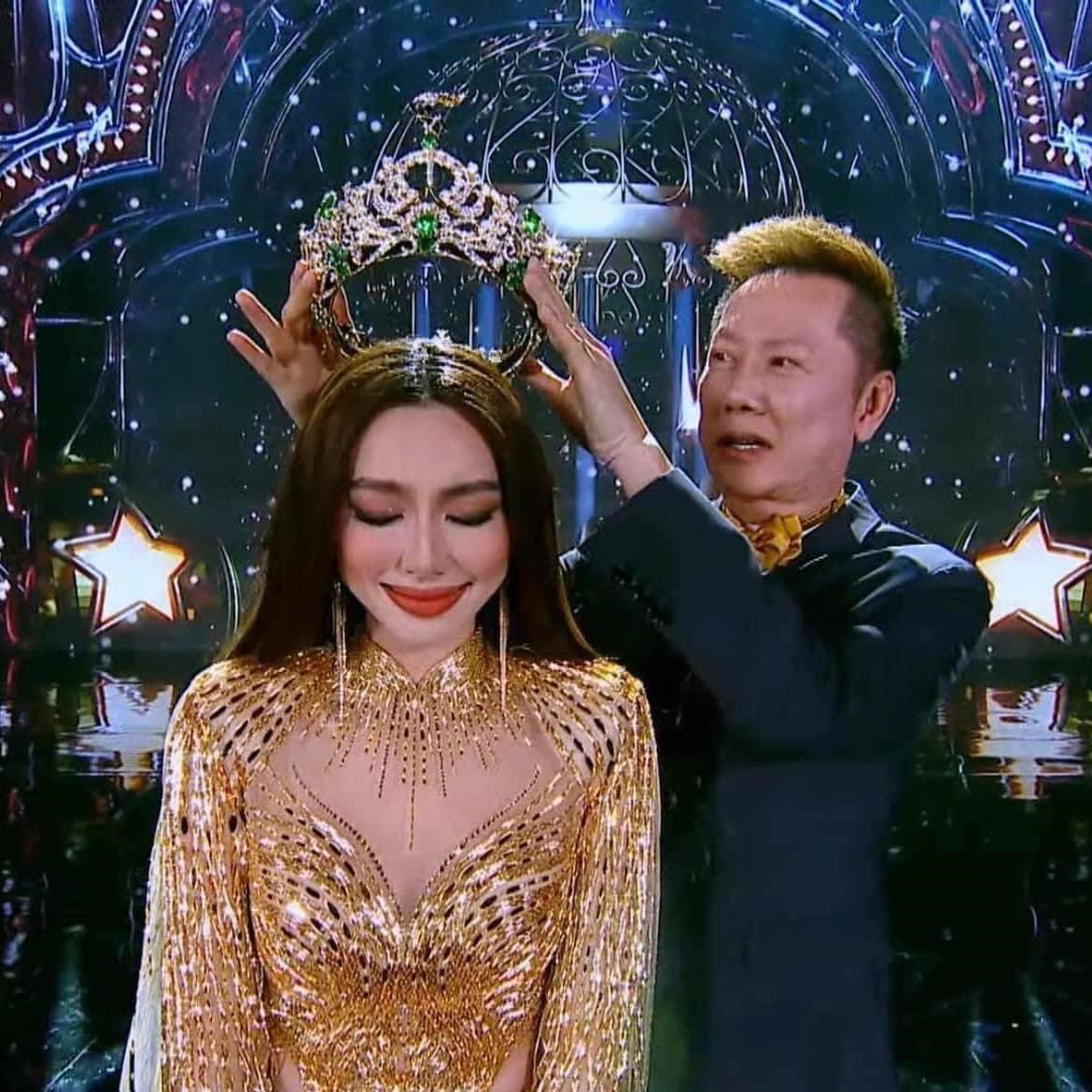 Hình ảnh cuối cùng trong nhiệm kỳ Hoa hậu Hòa bình quốc tế của Nguyễn Thúc Thùy Tiên. Ảnh: CMH