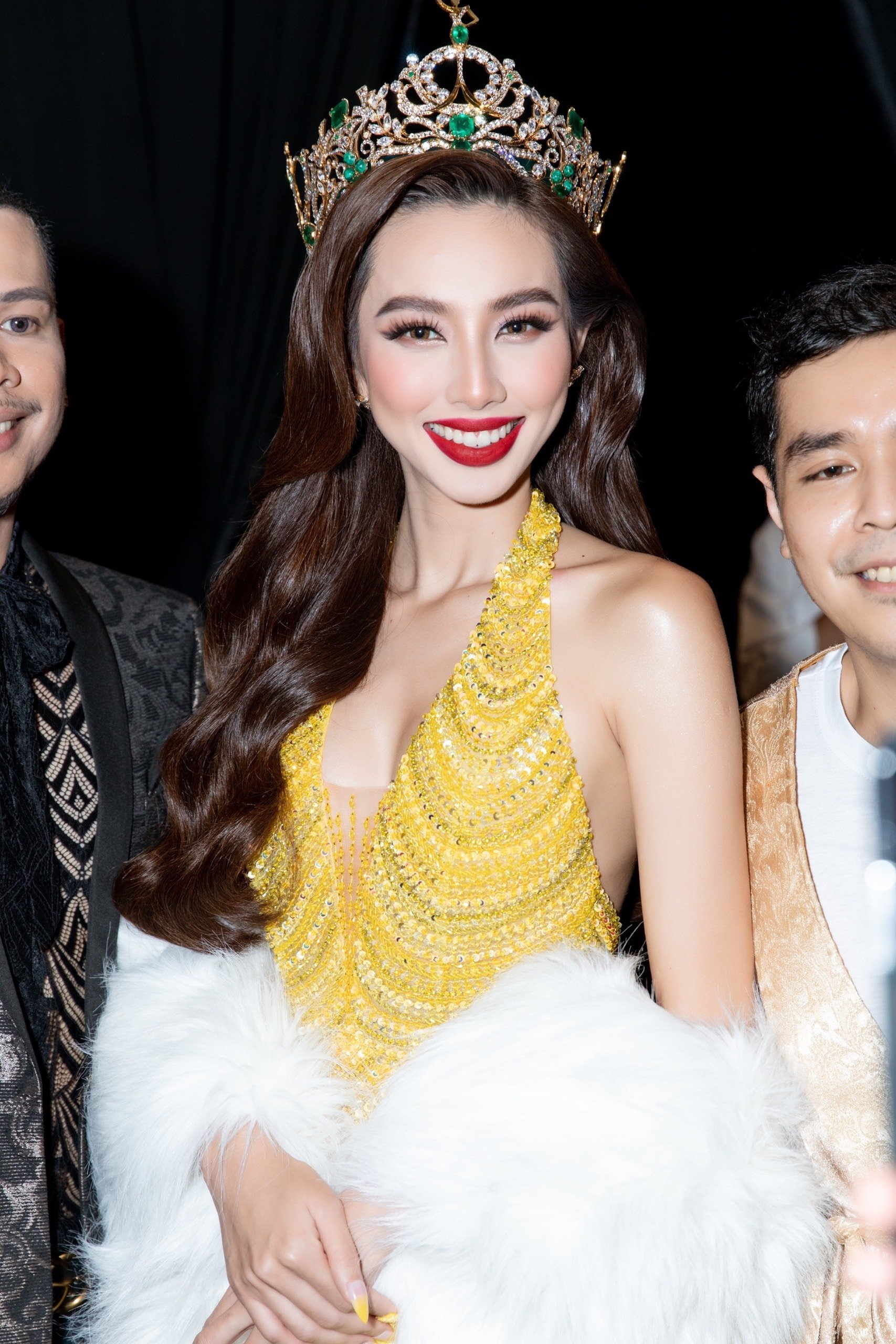 Thùy Tiên xuất hiện tại chung kết Miss Grand International 2022.