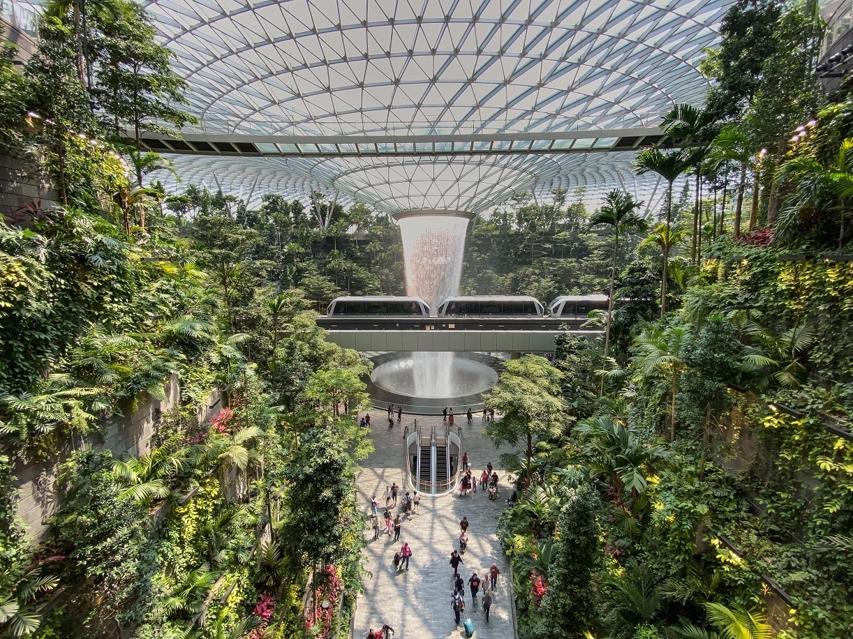Sân bay Changi, Singapore. Ảnh Shutterstock