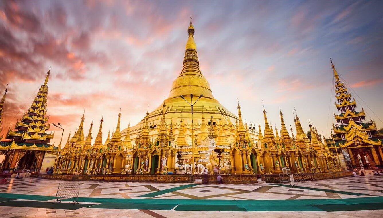 Những ngôi chùa nổi tiếng ở Myanmar.