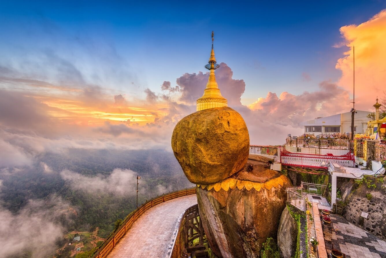 Kiệt tác Kyaikhtiyo – Một hiện tượng tự nhiên kỳ thú