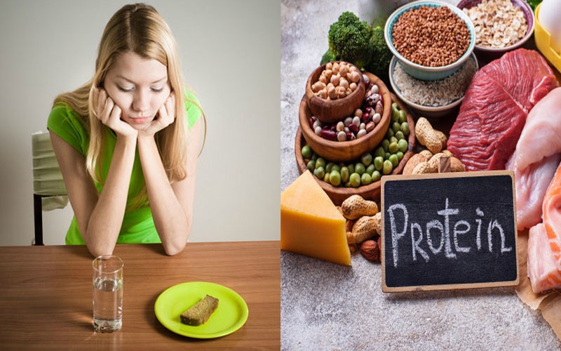 Không ăn đủ protein: Nhiều người cho rằng ăn protein sẽ gây ra tăng cân. Tuy nhiên, protein cần thiết cho việc giảm cân vì nó giúp giảm mỡ và xây dựng cơ nạc, giúp giảm cân hiệu quả