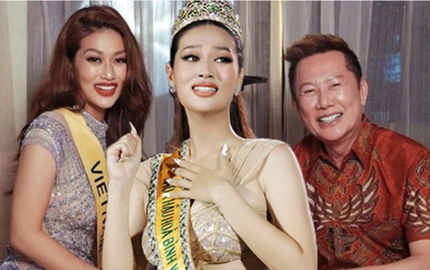 Ông Nawat - chủ tịch Hoa hậu Hòa bình quốc tế - với những phát ngôn thiếu khôn khéo đang bị khán giả Việt chỉ trích dữ dội. Ảnh: FB