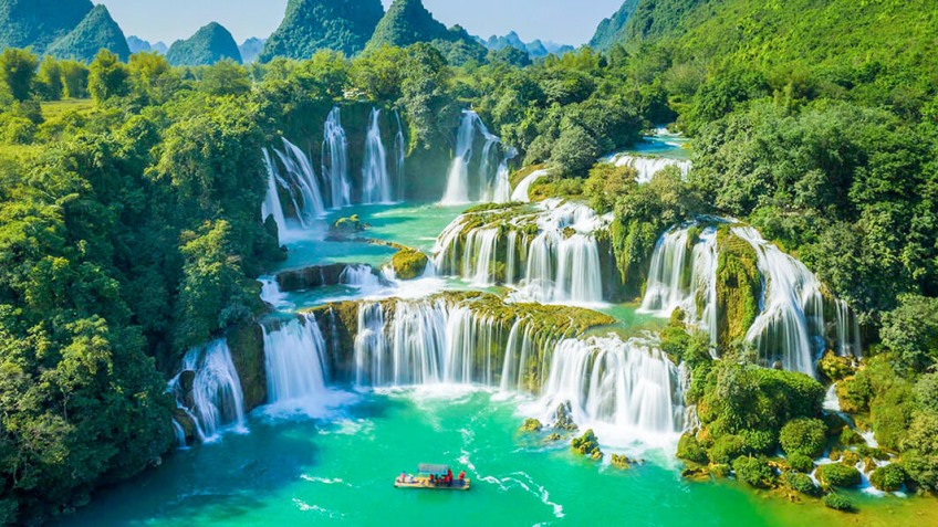 Hình nền thác nước thiên nhiên hùng vỹ, đẹp nhất thế giới