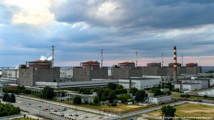 Nhà máy điện hạt nhân Zaporizhzhia lớn nhất Châu Âu. Ảnh: Getty