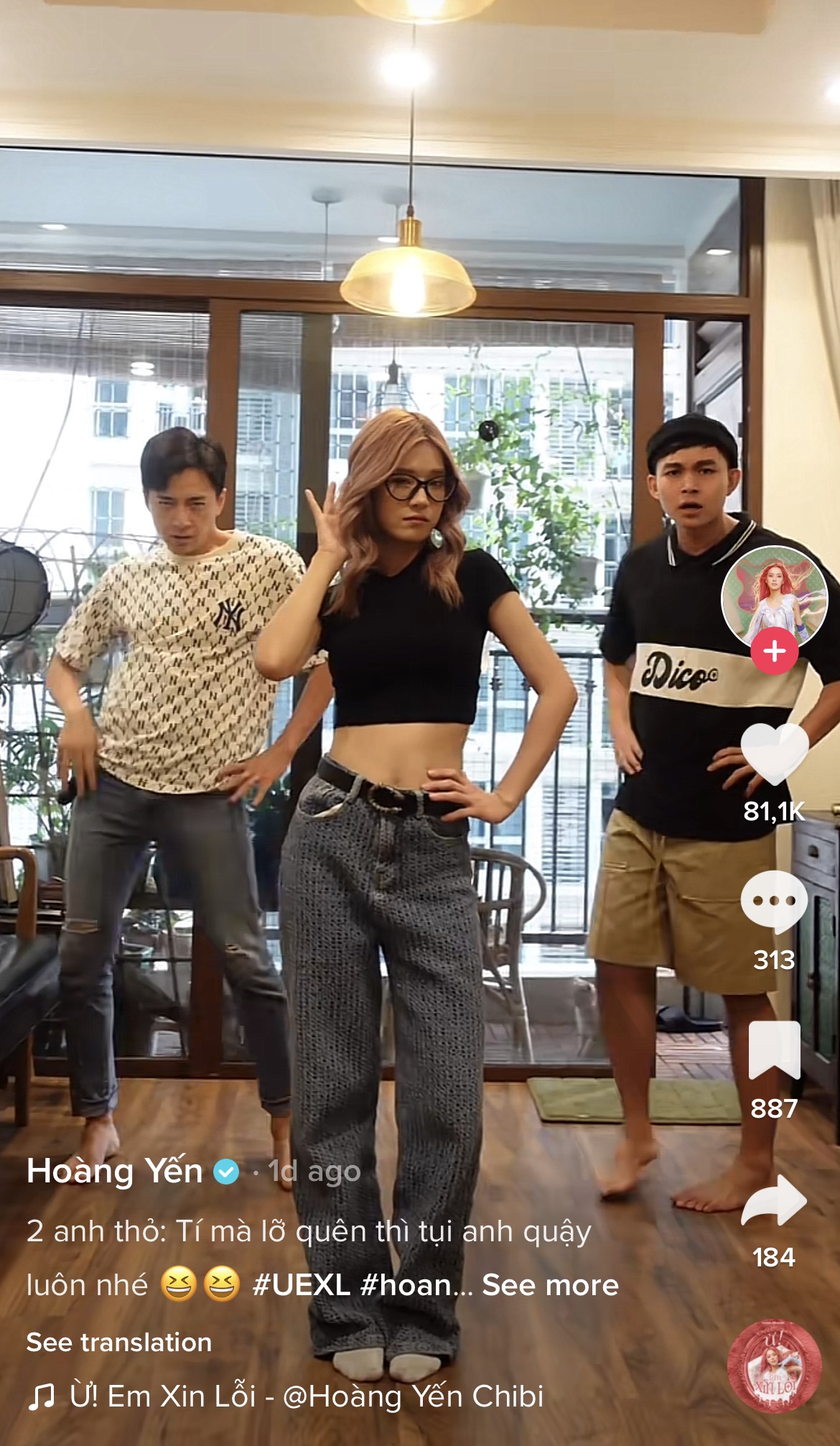 Dàn sao Việt bắt trend điệu nhảy trong MV mới của nữ ca sĩ. Ảnh: NSCC.