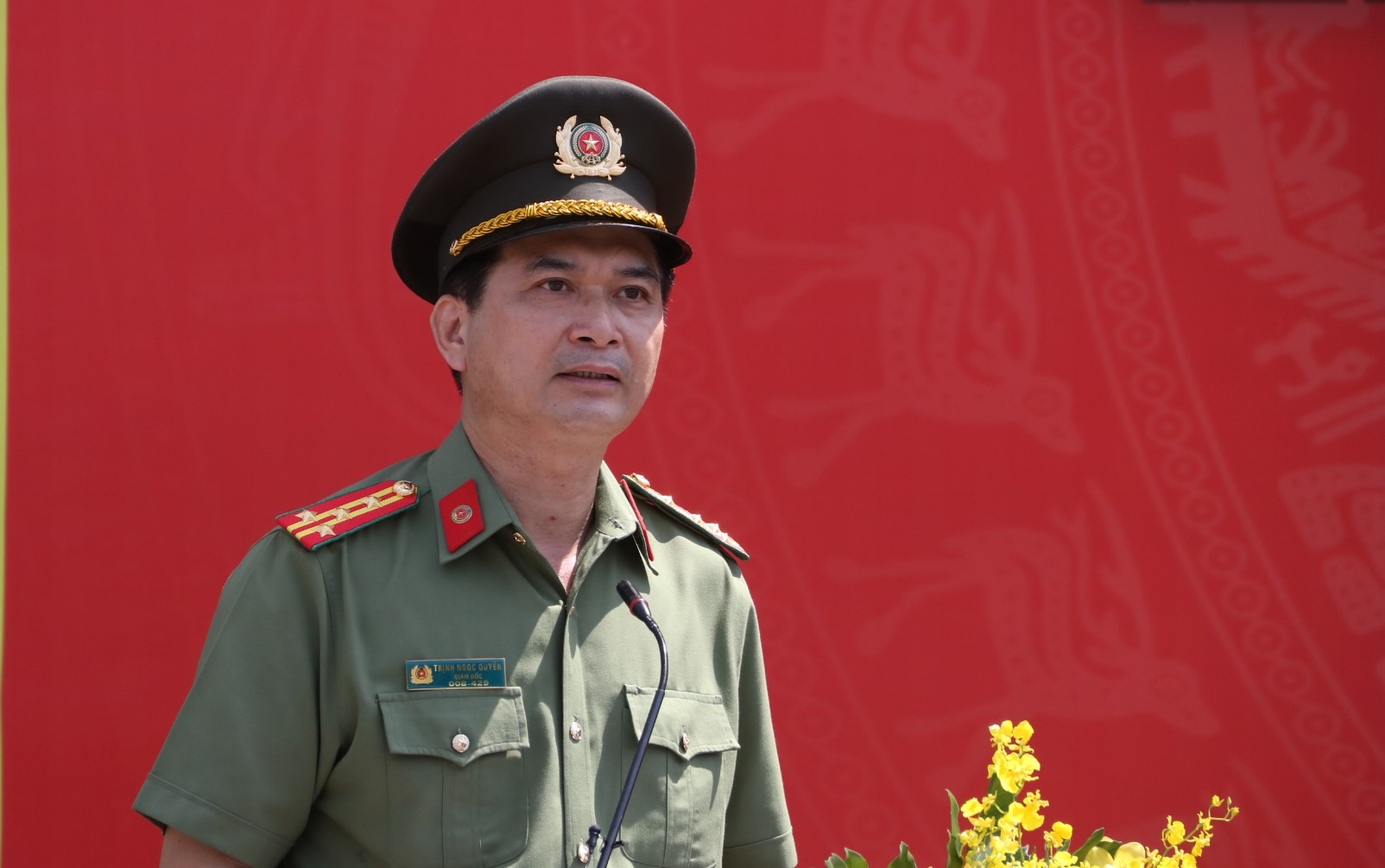 Đại tá Trịnh Ngọc Quyên - Giám đốc Công an tỉnh Bình Dương.