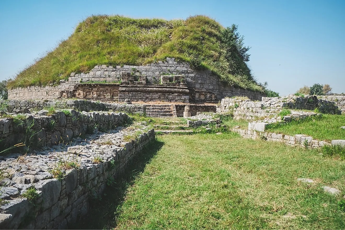 Một di tích ở Taxila, Pakistan. Ảnh: World Atlas