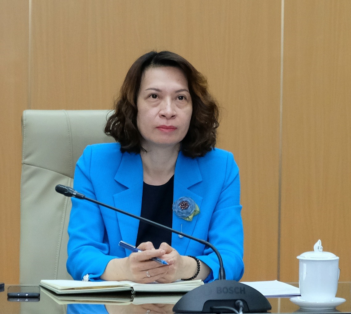 Thứ trưởng Bộ Y tế Nguyễn Thị Liên Hương. Ảnh: Trần Minh/Bộ Y tế