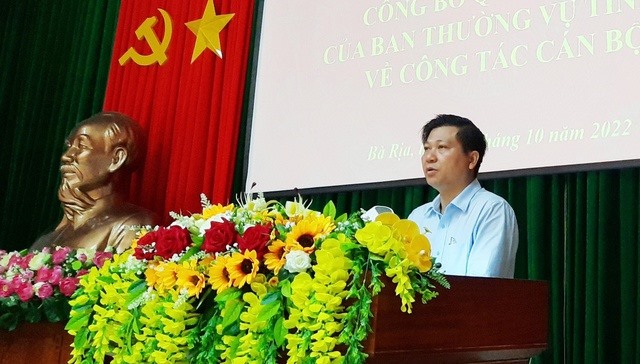 Bí thư Thành ủy Bà Rịa Trần Văn Tuấn.