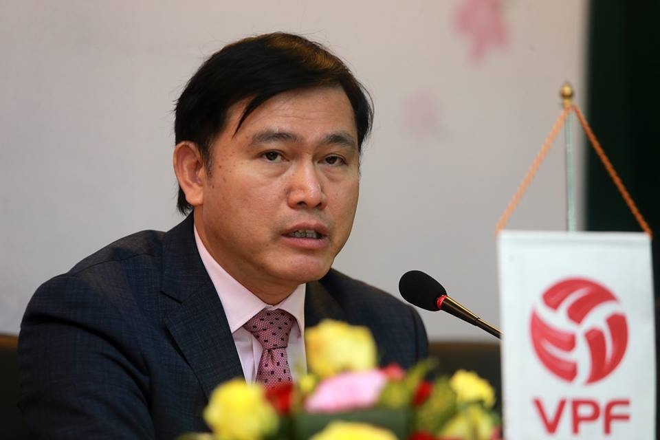 Ông Trần Anh Tú sẽ tranh cử vị trí Phó Chủ tịch VFF phụ trách chuyên môn. Ảnh: ĐH