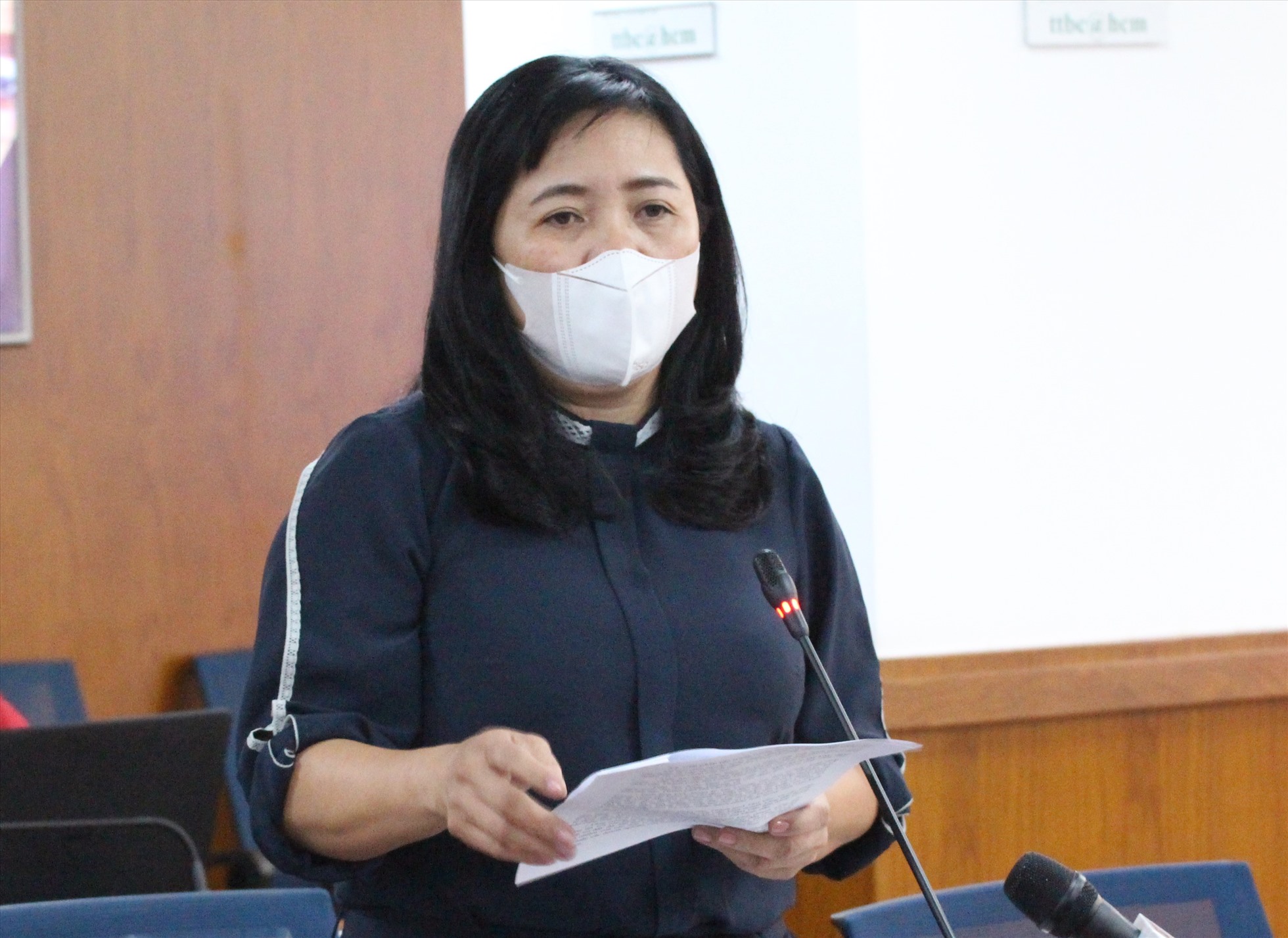 Bà Nguyễn Thị Kim Ngọc, Phó giám đốc Sở Công thương TPHCM.  Ảnh: Thành Nhân