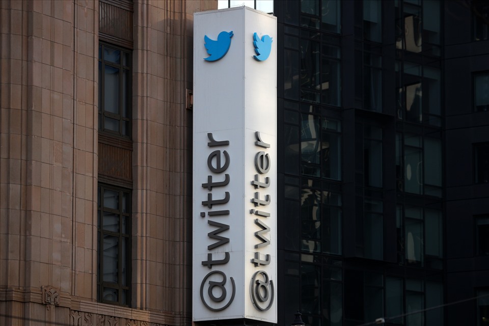 Trụ sở Twitter tại San Francisco, Mĩ. Ảnh chụp màn hình