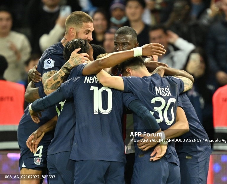 Messi và các đồng đội sẽ tiếp tục hướng đến chiến thắng tại Ligue 1.  Ảnh: AFP