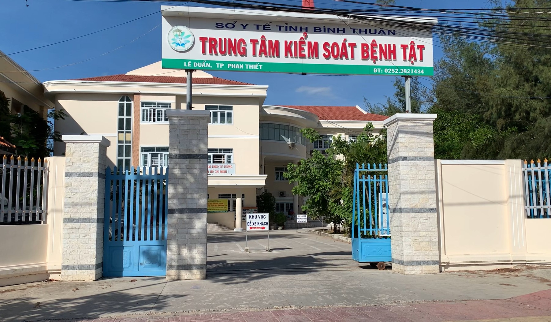 Trung tâm Kiểm soát bệnh tật tỉnh Bình Thuận. Ảnh: DT