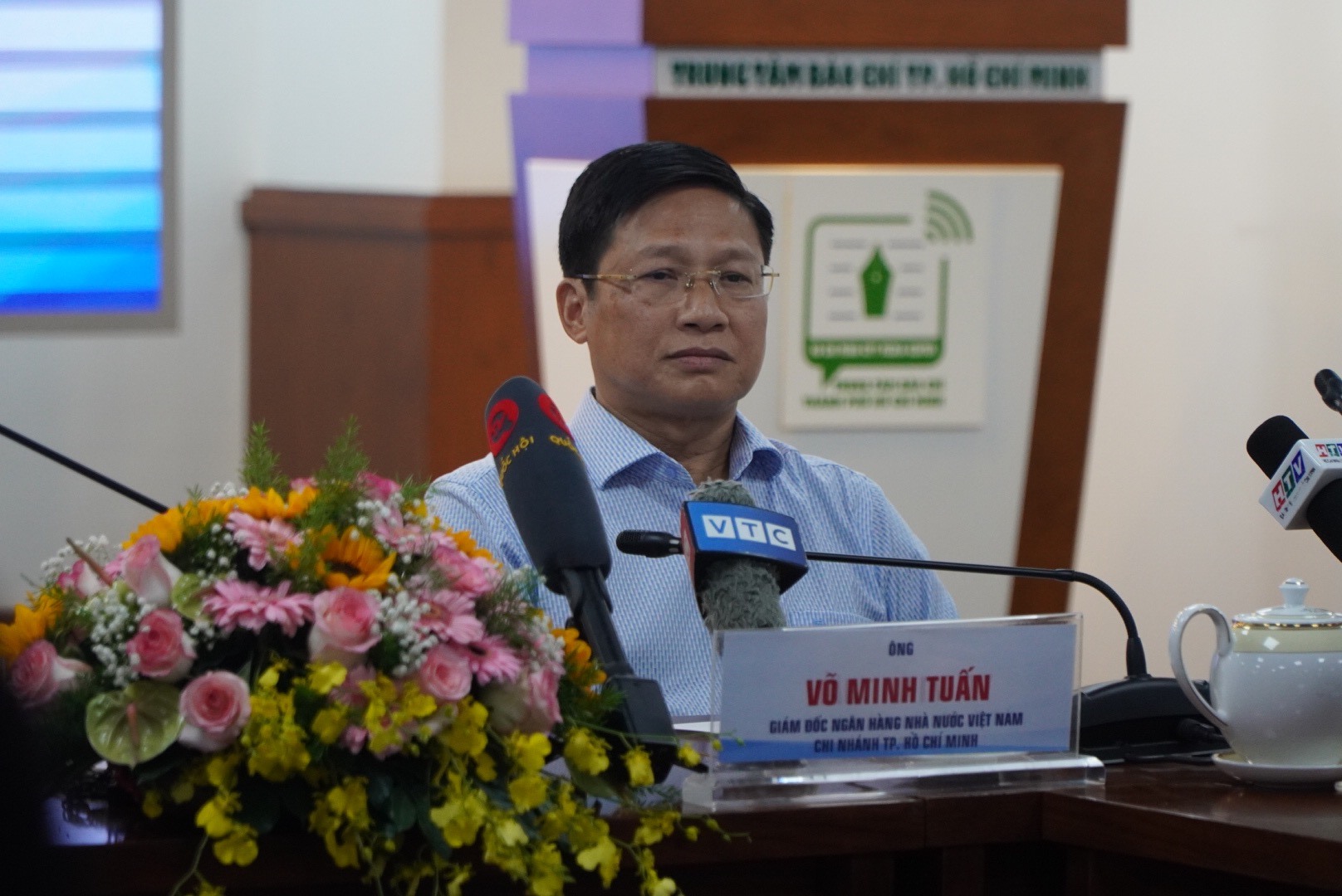 Ông Võ Minh Tuấn - Giám đốc Ngân hàng Nhà nước Việt Nam, chi nhánh TP.HCM