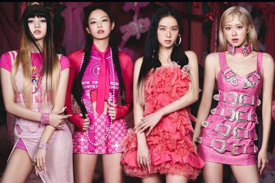 Blackpink giữ vững vị trí đầu tiên trong bảng xếp hạng danh tiếng thương hiệu nhóm nhạc nữ Kpop tháng 10. Ảnh: Twitter