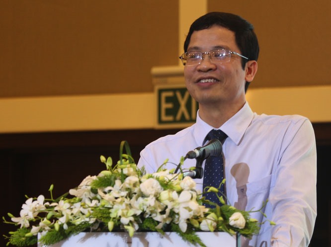 Ông Nguyễn Phú Tiến phát biểu tại Hội thảo. Ảnh: BTC.