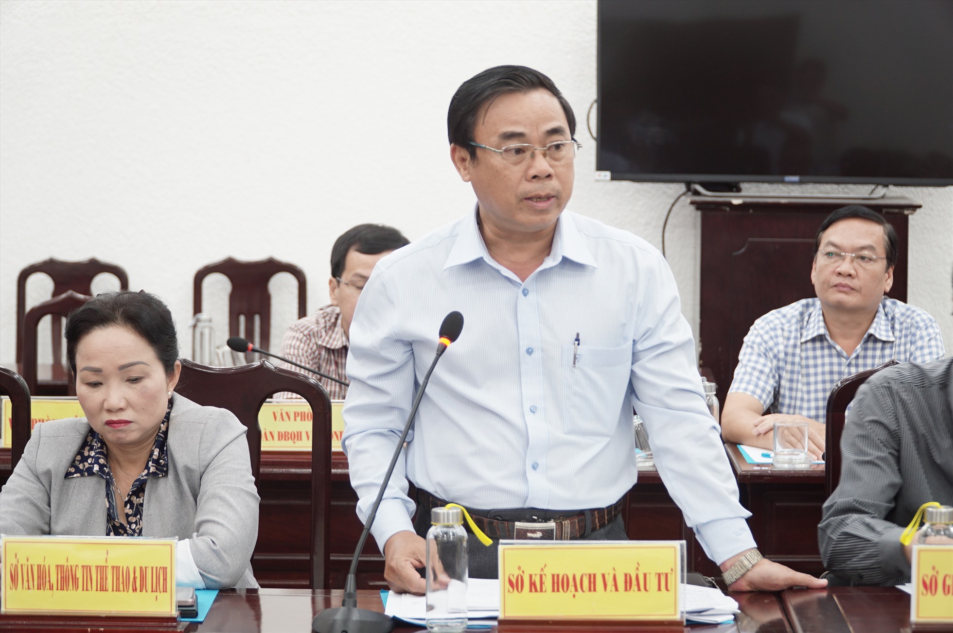 Phó giám đốc Sở Kế hoạch Đầu tư tỉnh Bạc Liêu trả lời Báo Lao Động cho rằng có thể đến năm 2023 mới có thêm dự án nước sạch tại Gò Cát phục vụ cho nơi đây và thị trấn Gành Hào. Ảnh: Nhật Hồ