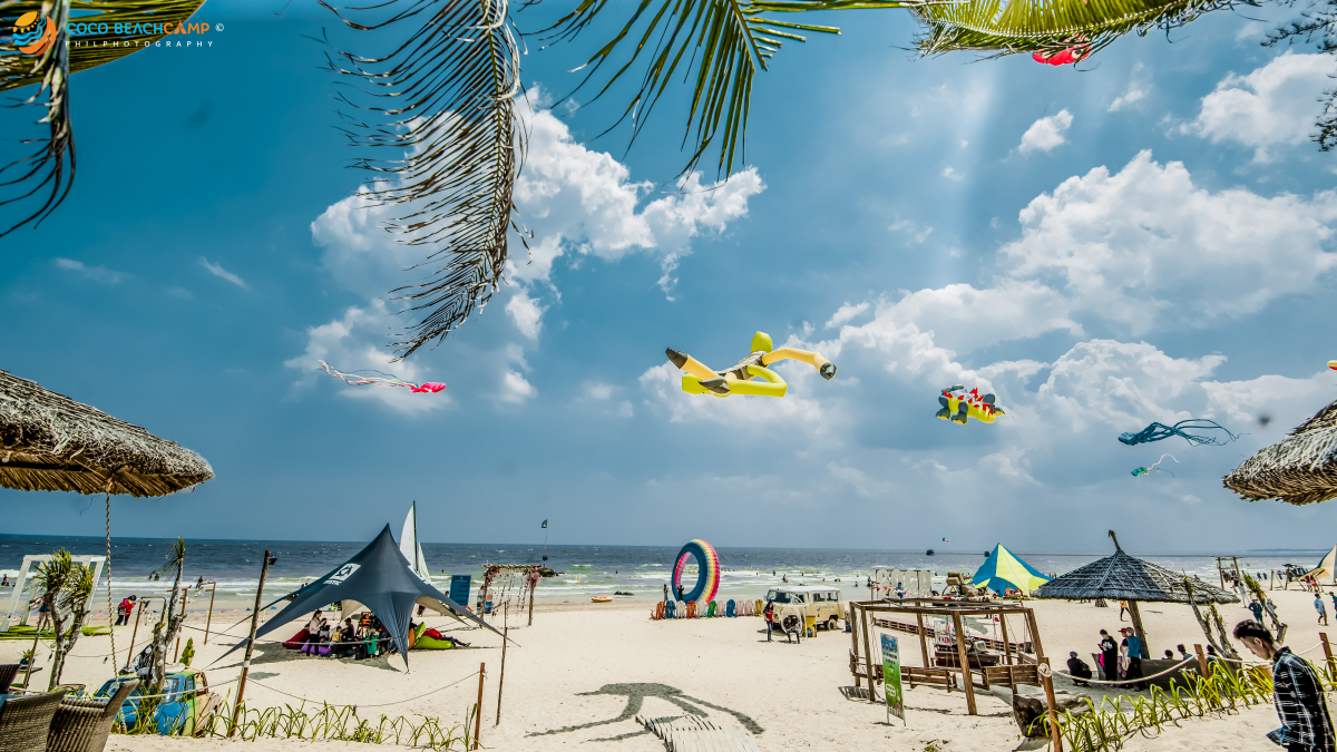 Mùa hè là thời điểm thích hợp để tới La Gi. Ảnh: Coco Beach Camp.
