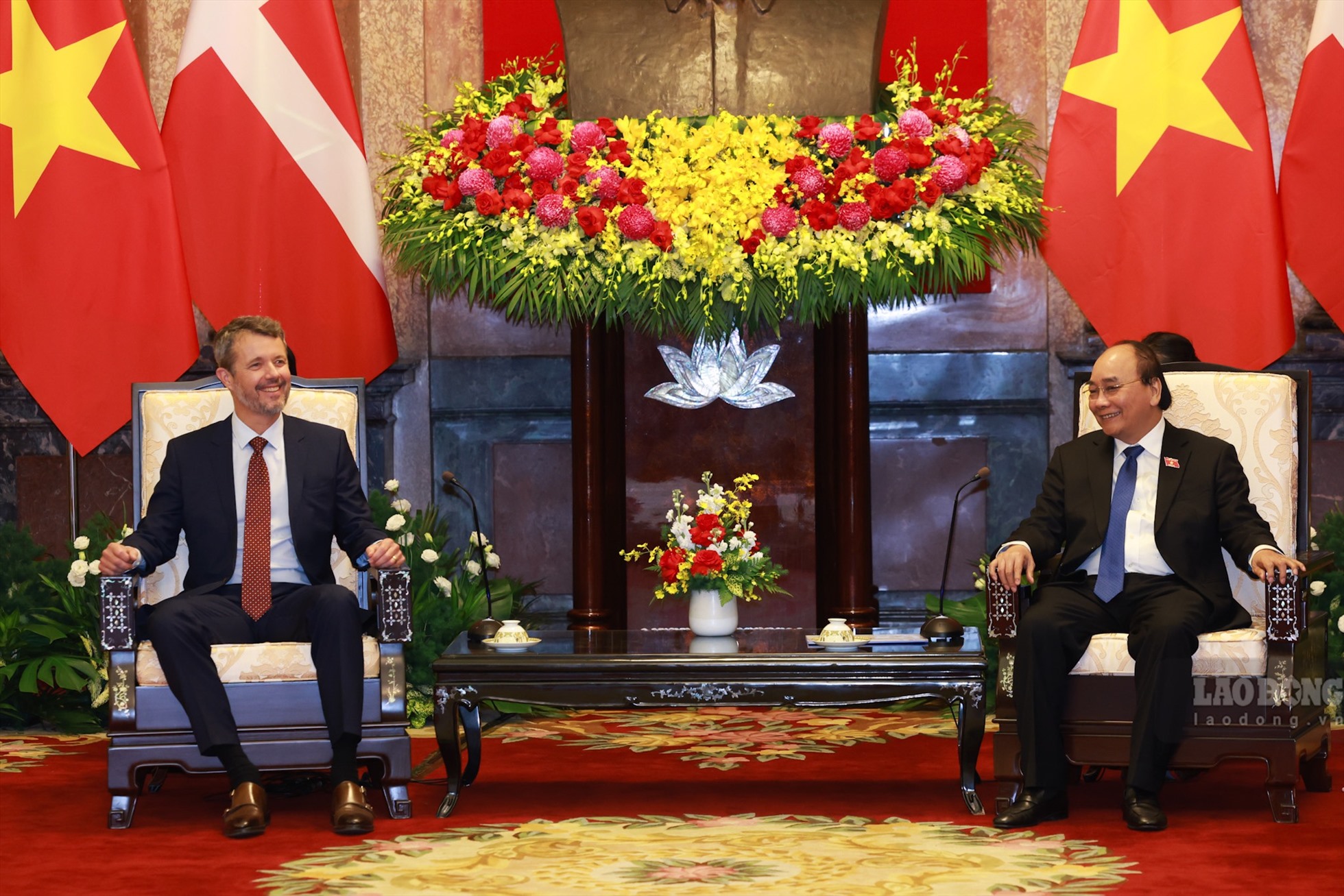 Ông duy trì các hoạt động ngoại giao sau đó như tới thăm Việt Nam vào dịp 40 năm kỷ niệm quan hệ hai nước, chúc mừng các dịp Quốc khánh 2.9 của Việt Nam. Ảnh: Hải Nguyễn