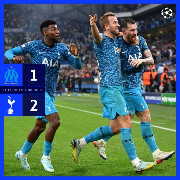 Tottenham có trận thắng đáng nhớ trước Marseille. Ảnh: C.L
