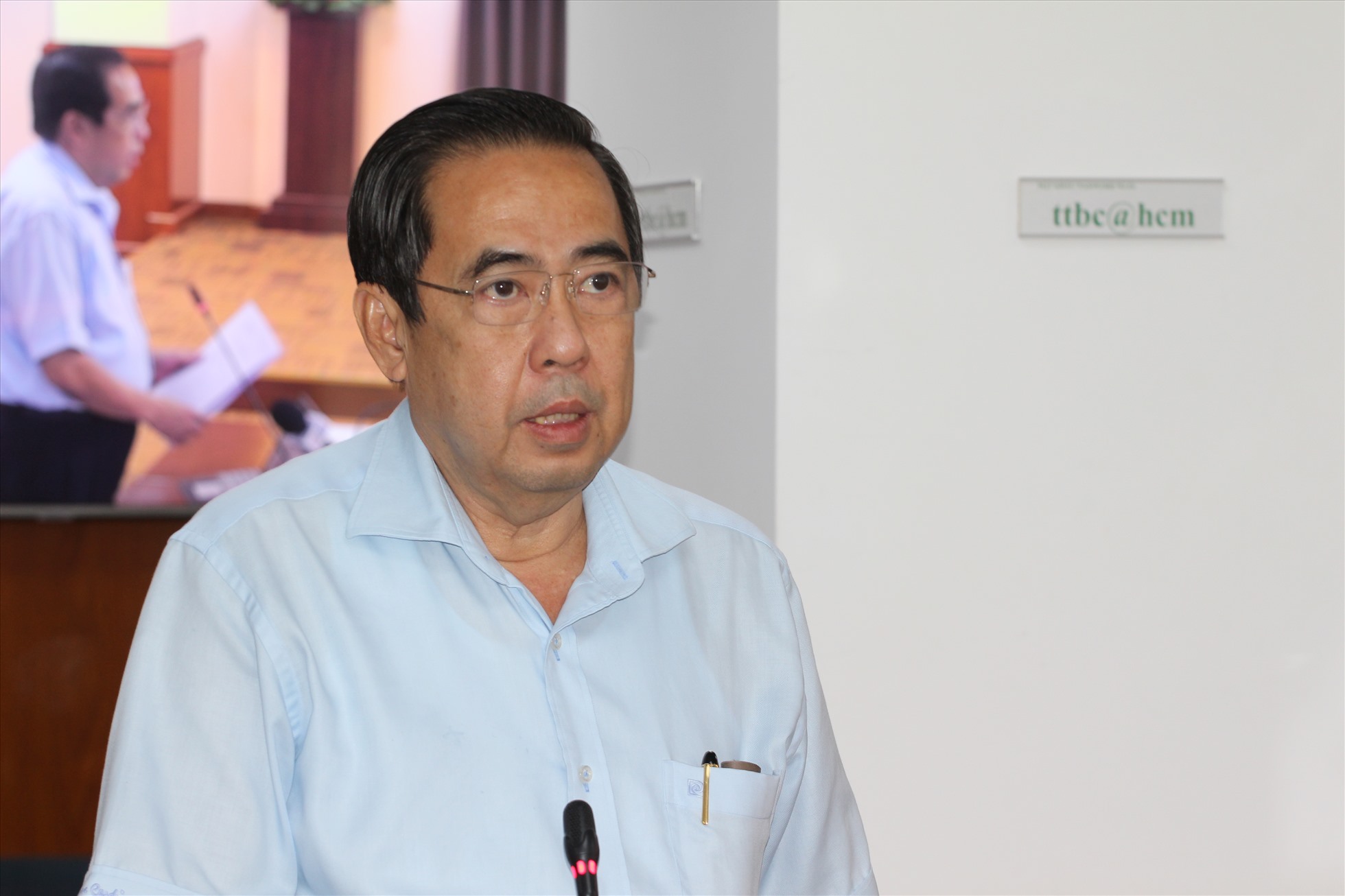 Ông Nguyễn Văn Lâm - Phó Giám đốc Sở Lao động - Thương binh và Xã hội TPHCM thông tin về tình hình tuyển dụng lao động.
