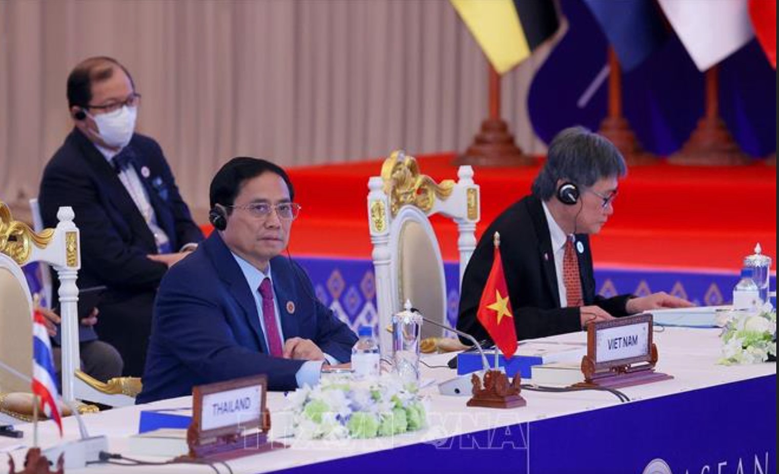 Thủ tướng Phạm Minh Chính dự Hội nghị cấp cao ASEAN-Mỹ lần thứ 10. Ảnh: TTXVN