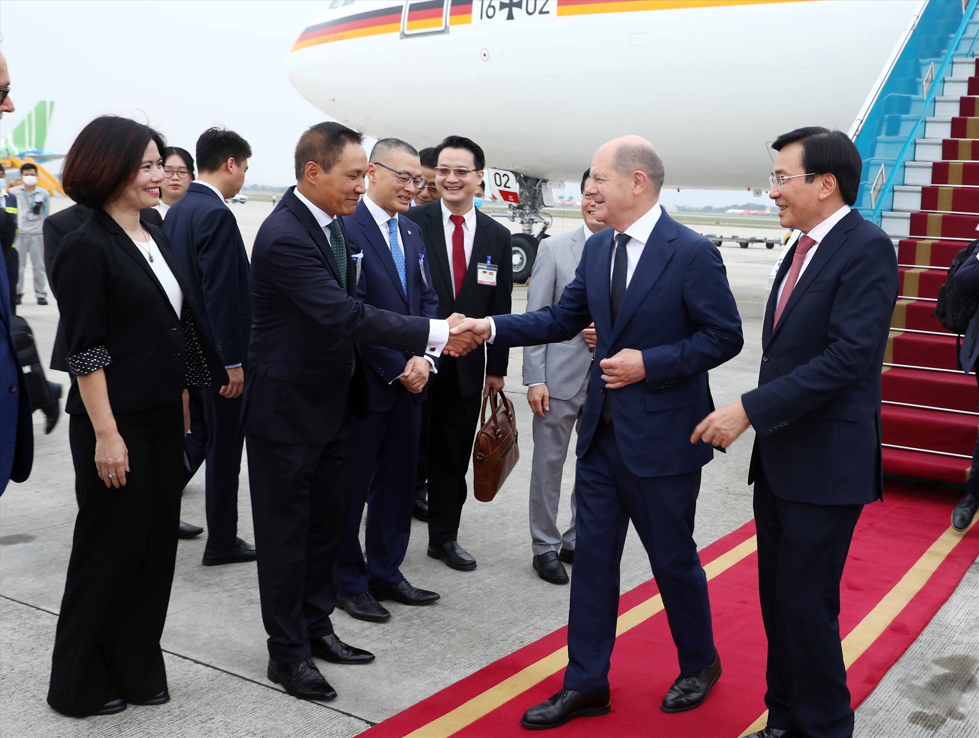 Thủ tướng Olaf Scholz và Phu nhân từng đến Việt Nam nawm2014-2015. Ảnh: Hải Nguyễn