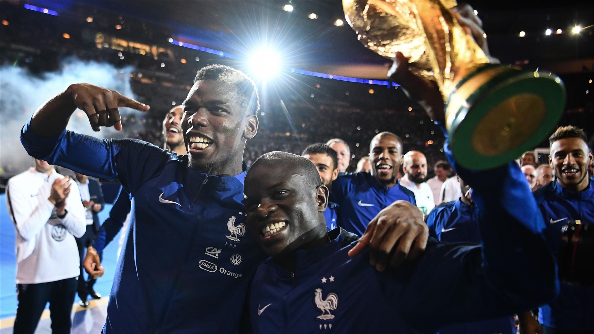 Pogba và Kante sẽ không dự World Cup 2022. Ảnh: FIFA