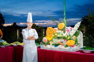 “Món ăn ngon cũng sẽ làm bạn hạnh phúc”, triết lý của đầu bếp Sao Mai Resort Vũng Tàu.