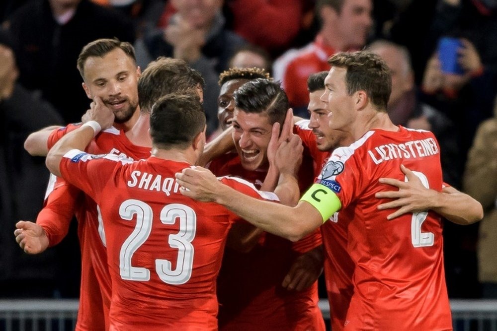 Thụy Sĩ thể hiện rất ấn tượng tại Euro 2020. Ảnh: AFP.